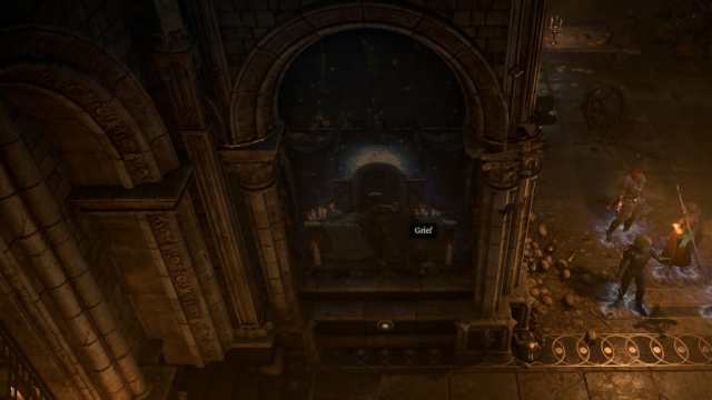 Baldur's Gate 3 Thorm Mausoleum Grief painting