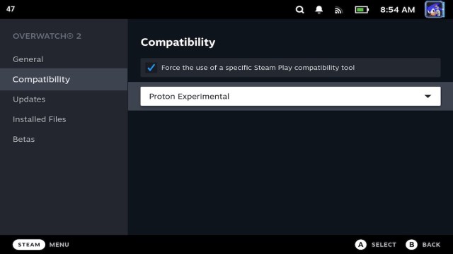 Proton Tools for Overwatch 2 on the Steam Deck.