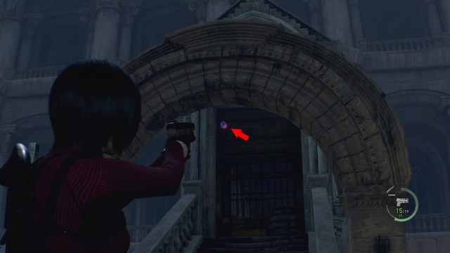 All Blue Medallion locations in Separate Ways DLC courtyard 1