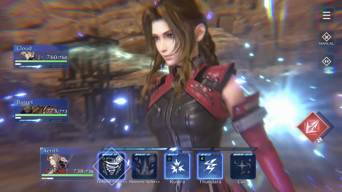 Aerith in Final Fantasy Ever Crisis