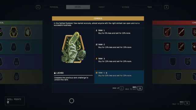 The Commerce Skill in Starfield