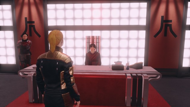 Ryujin receptionist in Starfield.