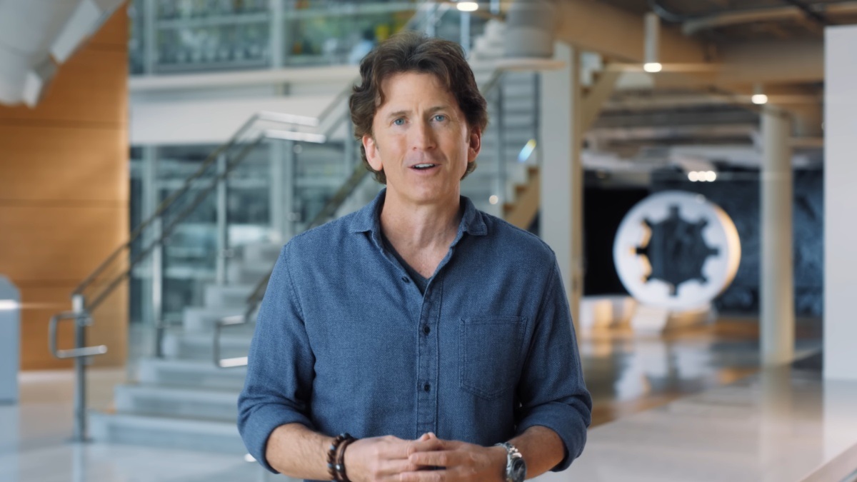 Todd Howard at Bethesda Studios.