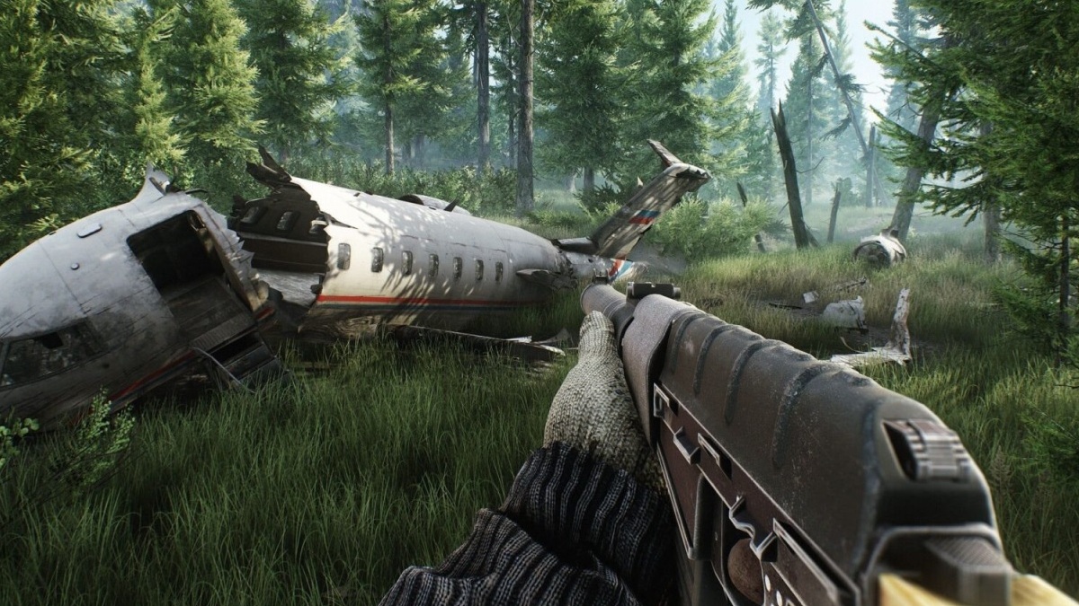 The broken plane in Escape from Tarkov