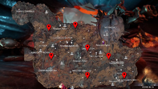 All Necramech Locations in Warframe