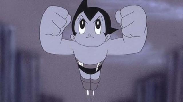 Astro Boy flying