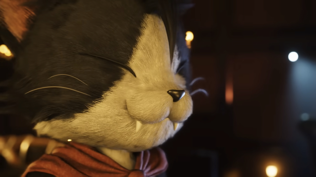 Cait Sith in Final Fantasy 7 Rebirth