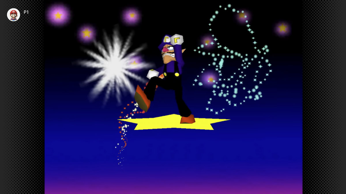 Waluigi in Mario Party 3