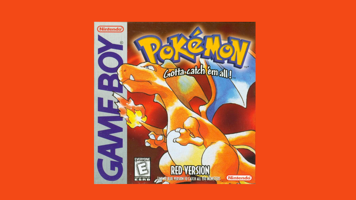 Pokemon Red video game box art