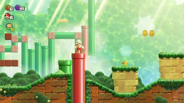 Piranha Plants on Parade secret pipe