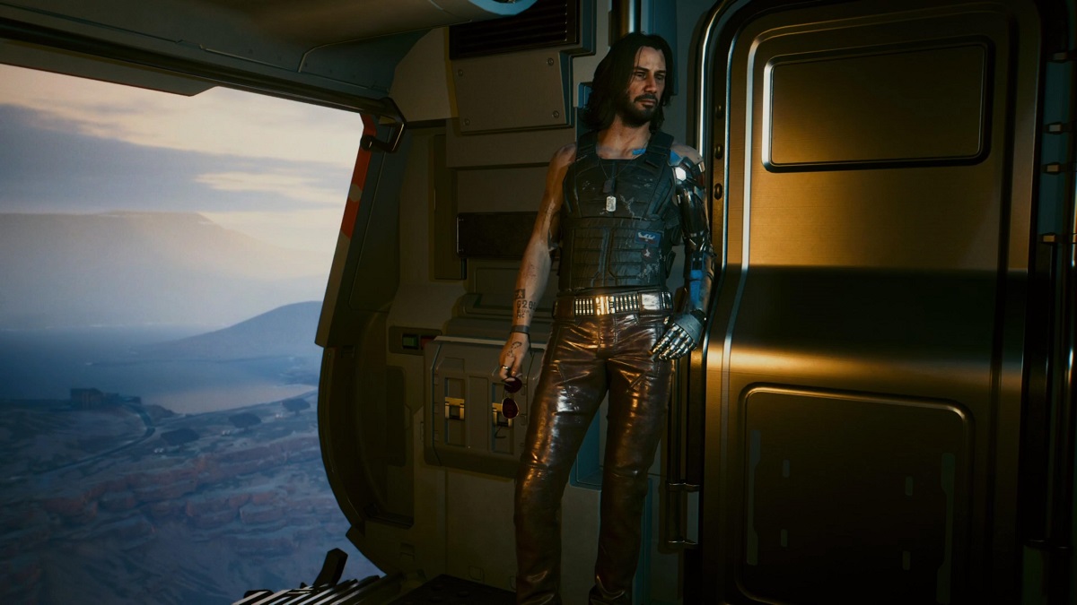 Keanu Reeves in Cyberpunk 2077