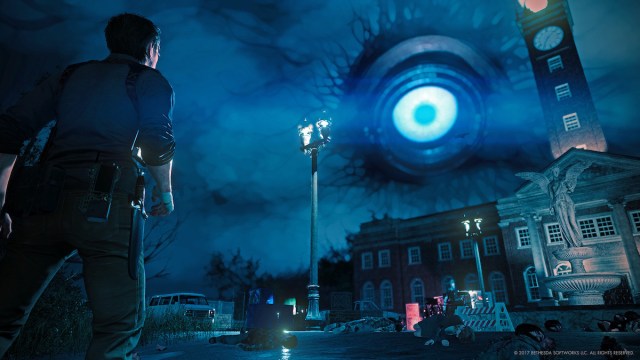 Eye in the sky in The Evil Within 2.