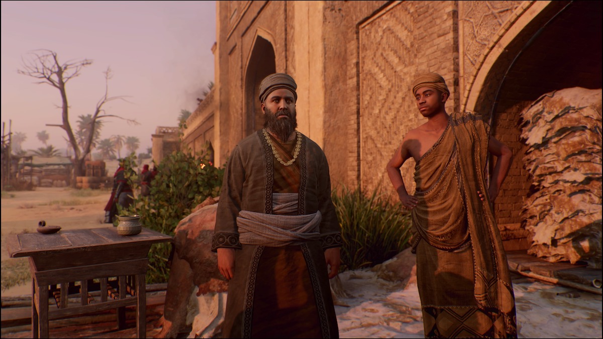 Merchant in Assassin's Creed Mirage.