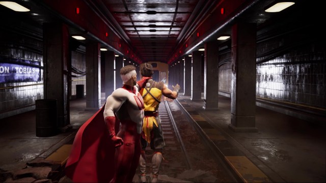 Omni-Man's subway train fatality