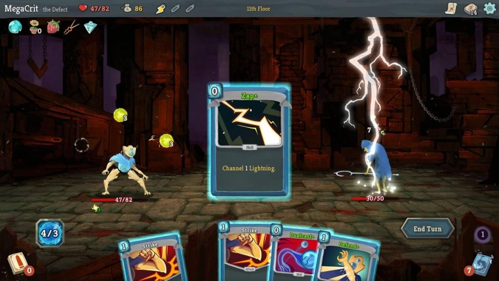 Slay the Spire combat. 