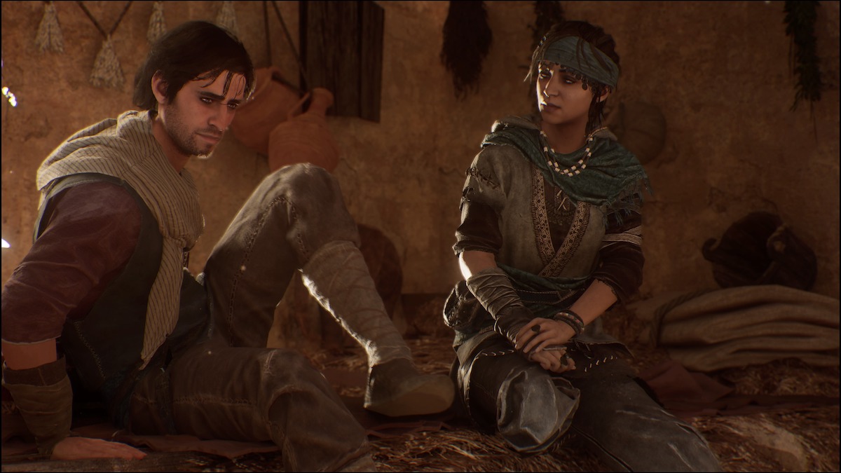 Young Basim in Assassin's Creed Mirage.