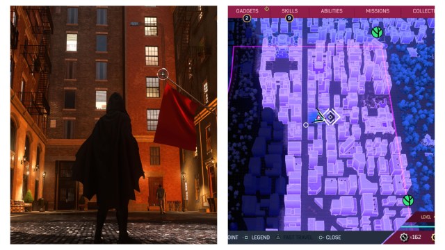 Daredevil easter egg location in Spider-Man 2