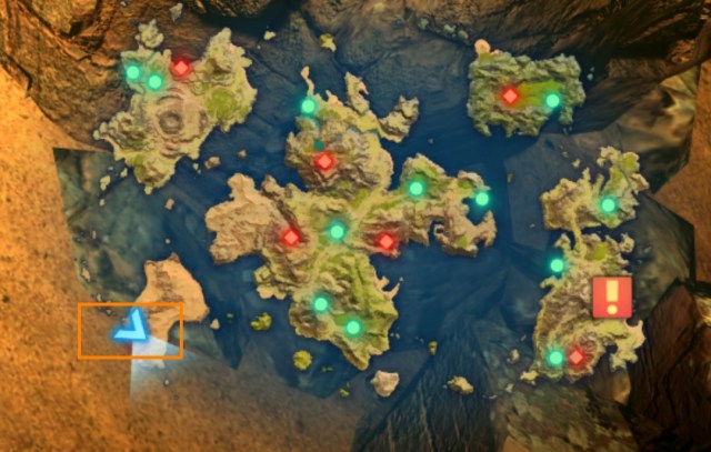 Star Ocean Second Story Unique Spot 21, Pyramid amidst the Sands on the World Map