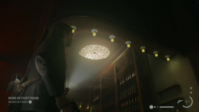 Alan Wake 2 – Initiation 5: Room 665 walkthrough word of power in bar