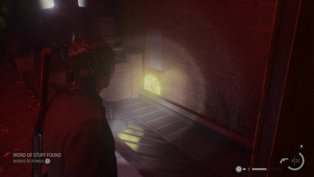 All Words of Power locations in Alan Wake 2 hidden wall