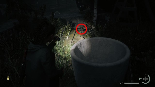 How to solve the 'What's Behind that Smile' Cult Stash puzzle in Alan Wake 2 key location