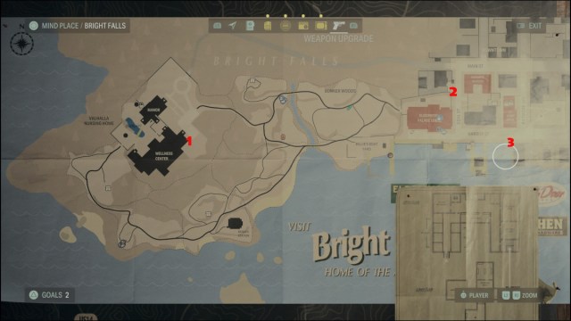 Bright Falls Mayor Setter map locations.