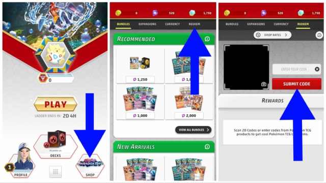 How to redeem Pokemon TCG Online codes