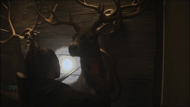 Deer head in Valhalla Nursing Home Manor in Alan Wake 2.