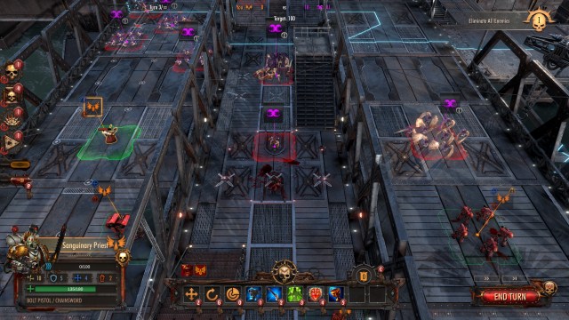 Warhammer 40K Battlesector gameplay