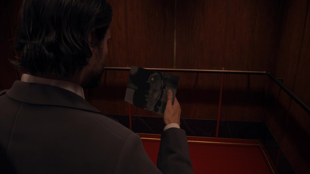 Alan Wake 2: Final Draft changes the picture in the elevator