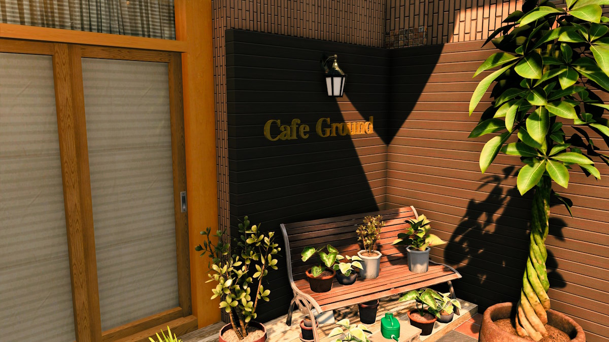 Where to find the Cute Cafe in Like a Dragon Gaiden close up of cafe name