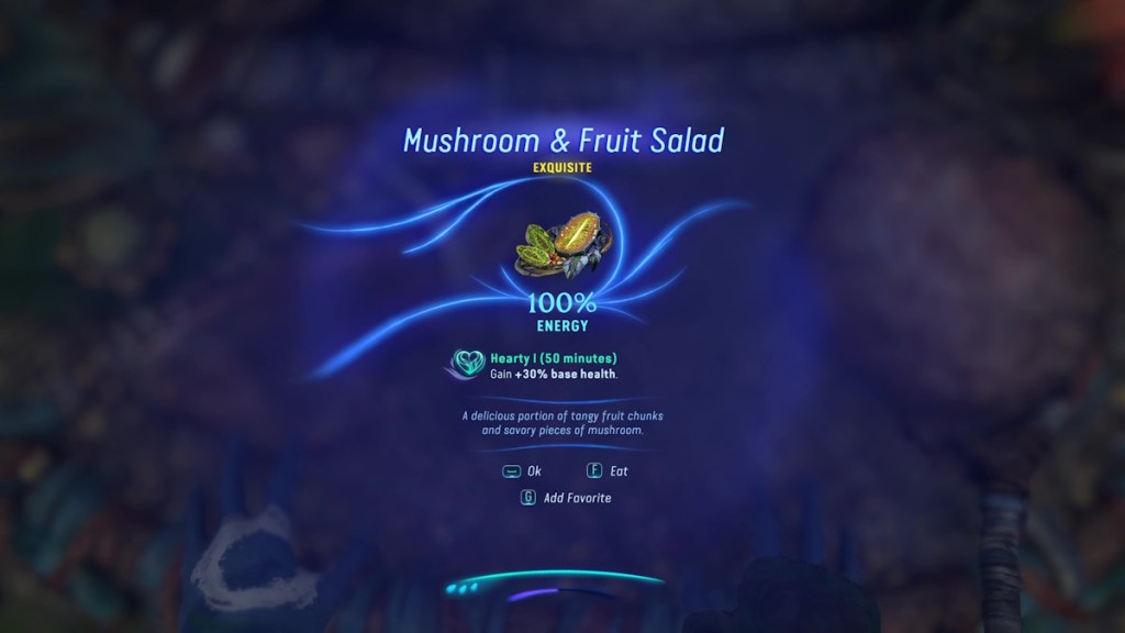 Meal and a Memory Avatar frontiers of pandora meal recipe