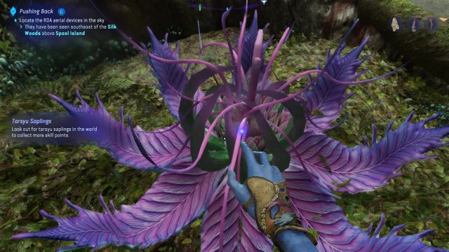 What are Tarsyu Saplings in Avatar FoP tough the flower, get the power