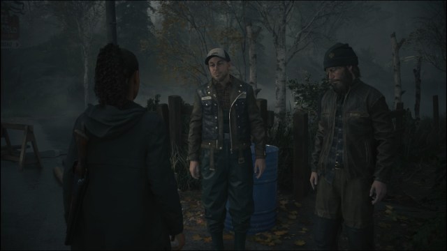 Saga and Koskela brothers in Alan Wake 2.