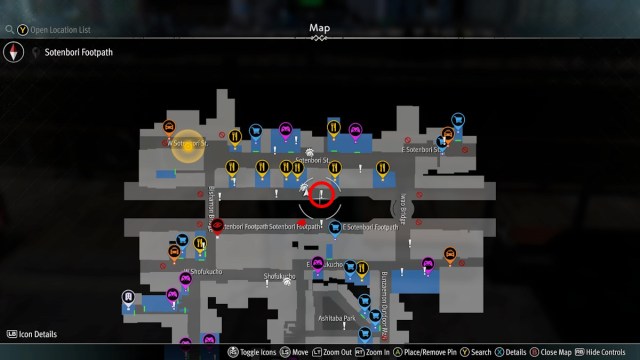 All Gold Ball locations in Like a Dragon Gaiden young man location