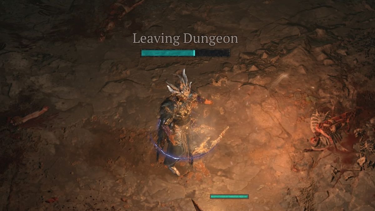 Diablo 4 leave dungeon not working fix