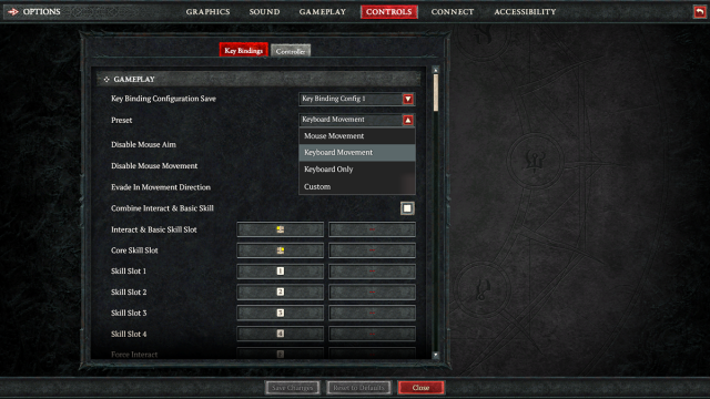 How to turn on WASD movement in Diablo 4
