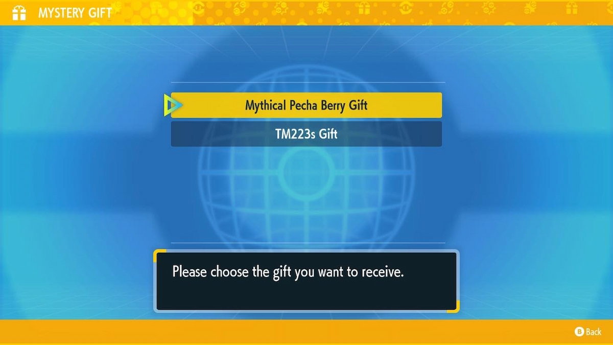 How to get the Mythical Pecha Berry Mystery Gift in Pokemon Scarlet & Violet