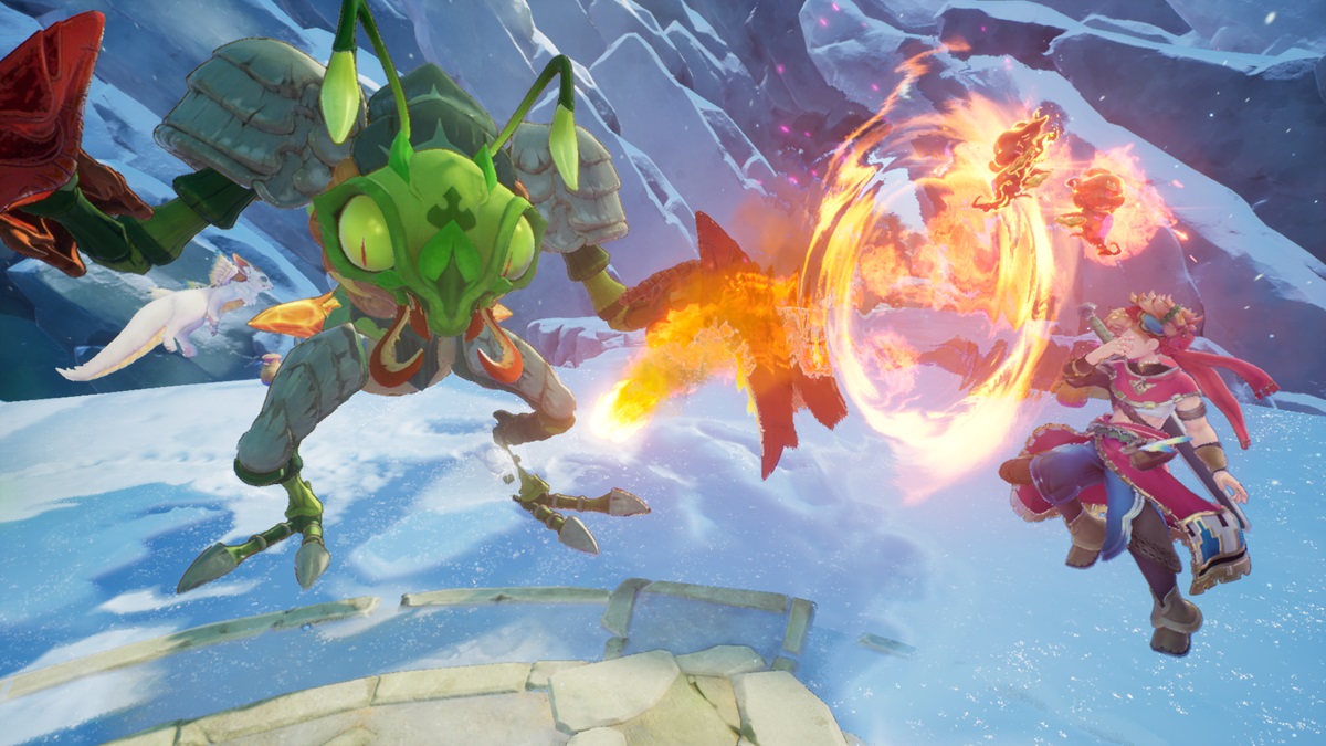 Visions of Mana aerial combat looks fun