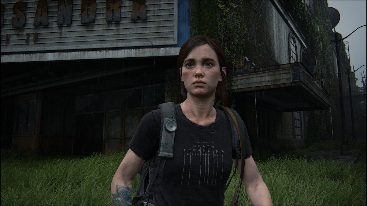 Ellie in The Last of Us Part 2 Remastered.