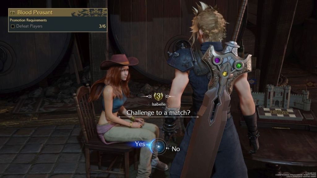 Final Fantasy 7 Queen's Blood Isabelle