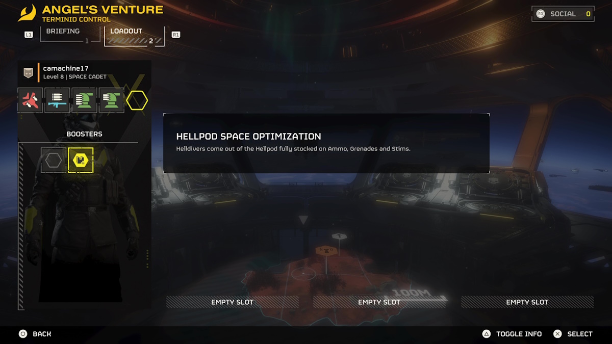 How to get and use Boosters in Helldivers 2 how to equip boosters menu