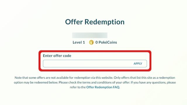 How to redeem codes in Pokémon GO
