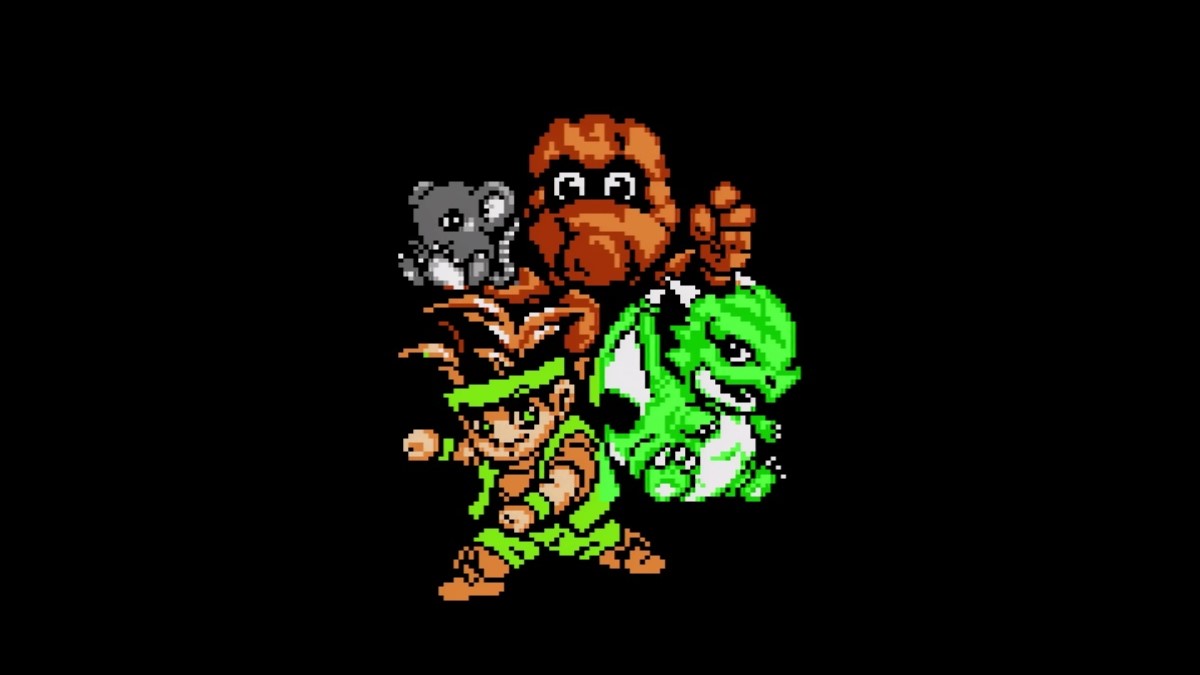 Little Samson Characters in 8-bit