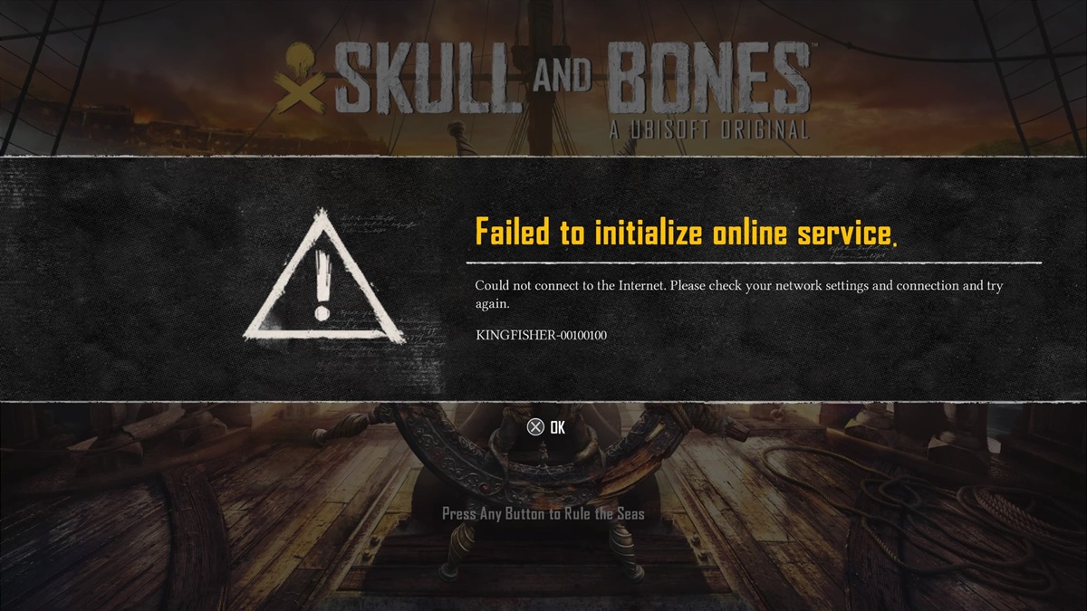 Skull and Bones can't be played offline