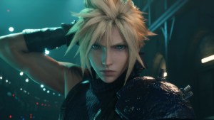 Cloud in Final Fantasy VII.