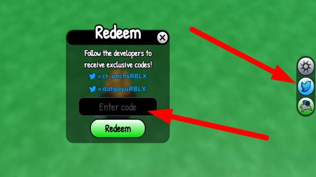 How to redeem codes in Village Defense Tycoon