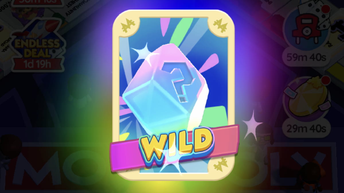 Monopoly GO Wild sticker