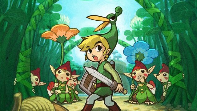 Legend of Zelda Minish cap key concept art