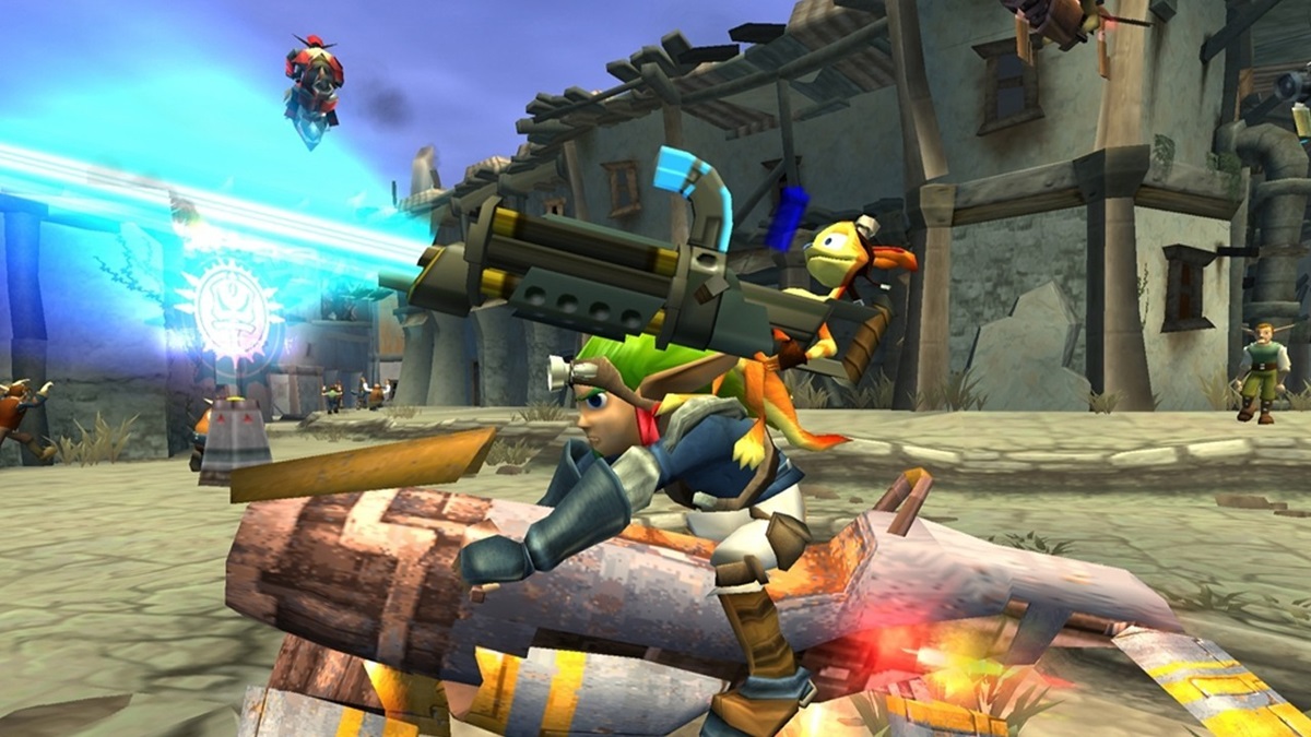 Jak II took a much darker tone.